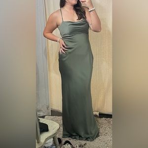 B2 by Jasmine Olive Bridesmaid Dress